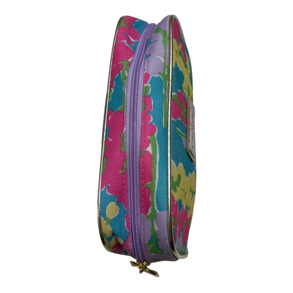 Lilly Pulitzer Estee Lauder Floral Cosmetic Bag